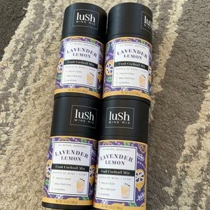 Lush Wine Mix New Lavender Lemon New 4 pack Craft Cocktail